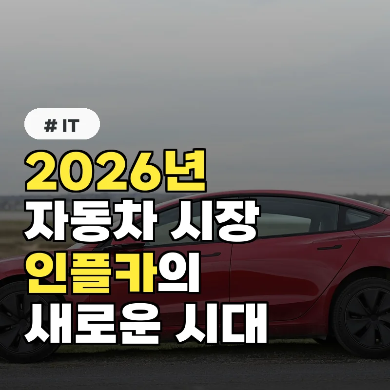 인플카, 2026년 자동차 시장 지배할 5가지 이유