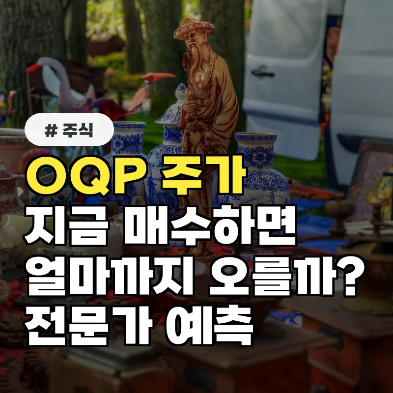 OQP 주식, 지금 매수하면 얼마까지 오를까? 전문가 예측