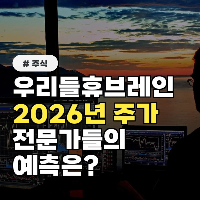 전문가들이 말하는 우리들휴브레인 주가, 2026년까지 상승할 수 있을까?