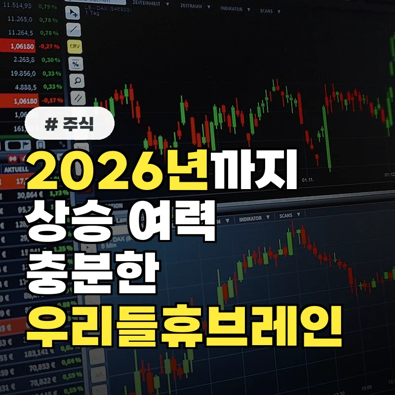 2026년까지 상승 여력 충분! 우리들휴브레인 주가 전망 분석