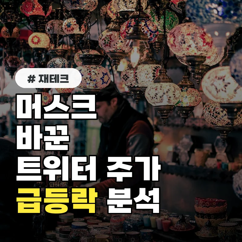 머스크가 바꾼 트위터 주가, 급등락 원인 분석 및 향후 전망