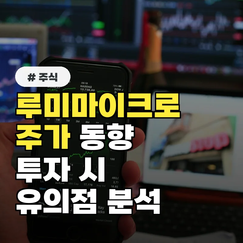 루미마이크로 주가, 최신 동향과 투자 시 유의할 점 완벽 분석
